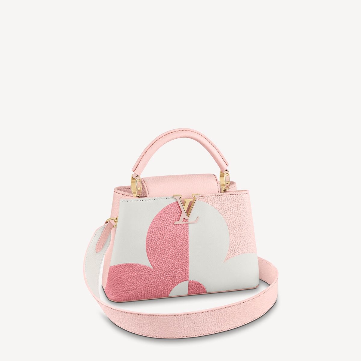 #m59532 l**is V*t*n monogram flower capucines bb handbag