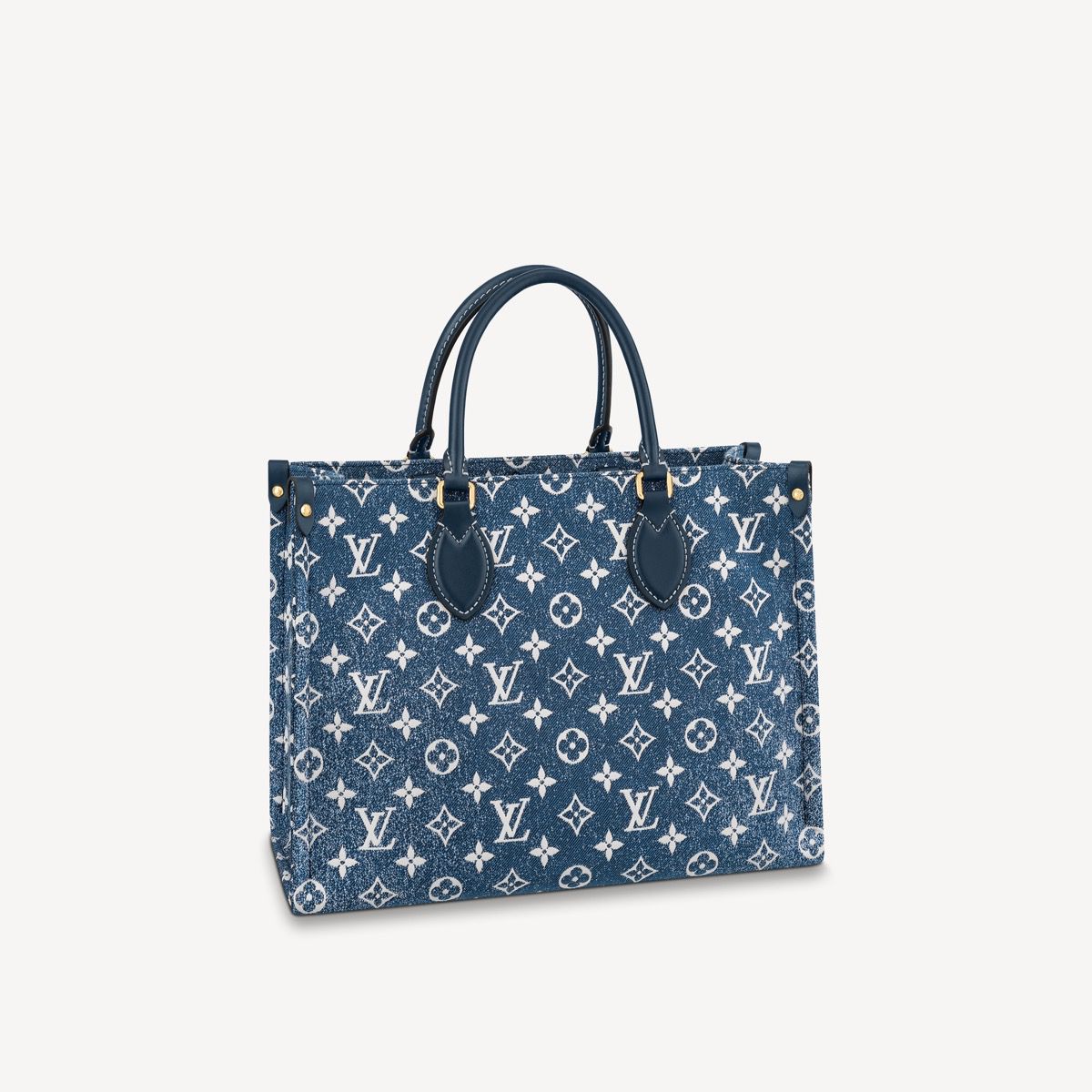 #m59608 l**is V*t*n monogram denim onthego mm tote bag