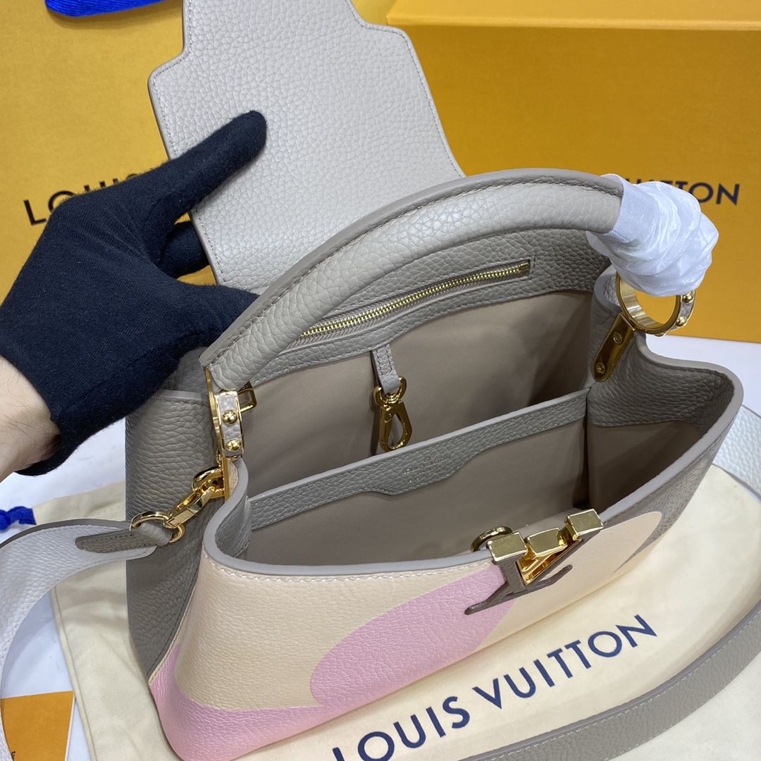 #m59699 l**is V*t*n monogram flower capucines bb handbag