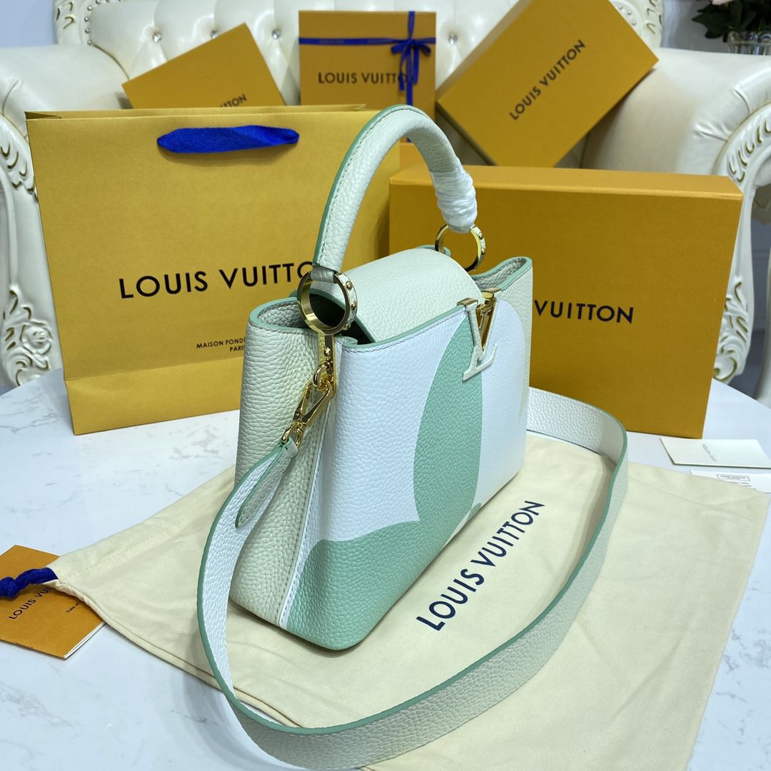 #m59711 l**is V*t*n monogram flower capucines bb handbag