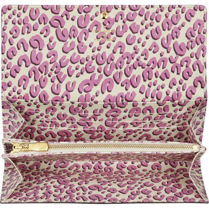 #m60105 l**is V*t*n monogram sarah wallet leopard