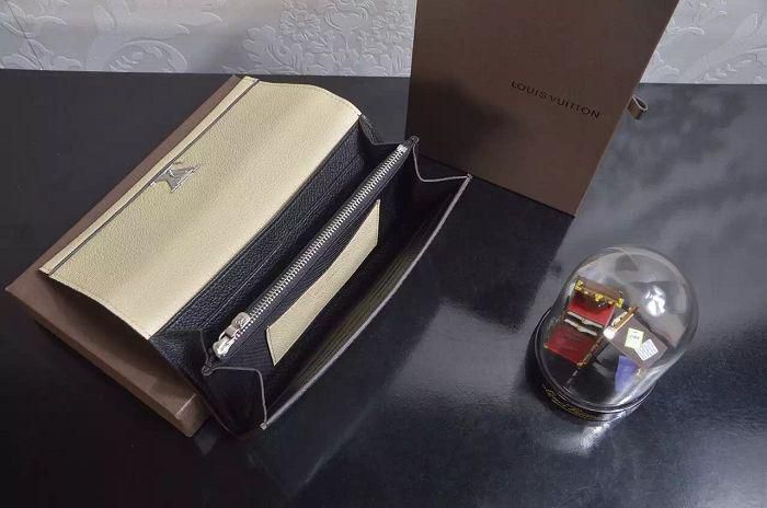 #m62328 l**is V*t*n 2016 premium soft leather lockme ii wallet- 2 colors