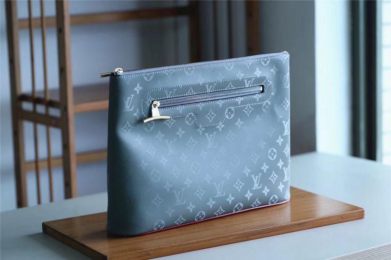 #m63240 l**is V*t*n fall-winter 2018-19 pochette cosmos-monogram titanium