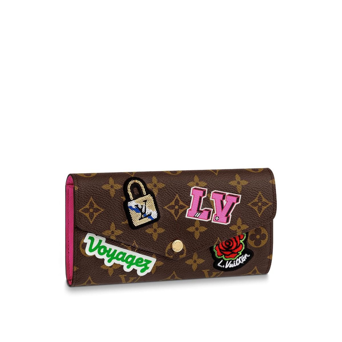 #m63318 l**is V*t*n fall-winter 2018 sarah wallet-monogram canvas