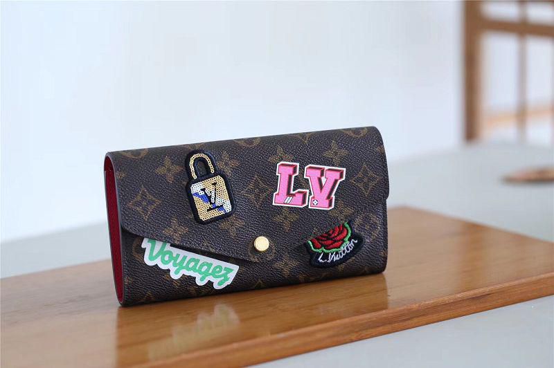 #m63318 l**is V*t*n fall-winter 2018 sarah wallet-monogram canvas