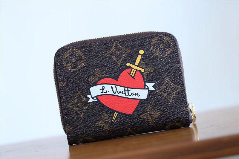 #m63391 l**is V*t*n fall-winter 2018 zippy coin purse-monogram canvas