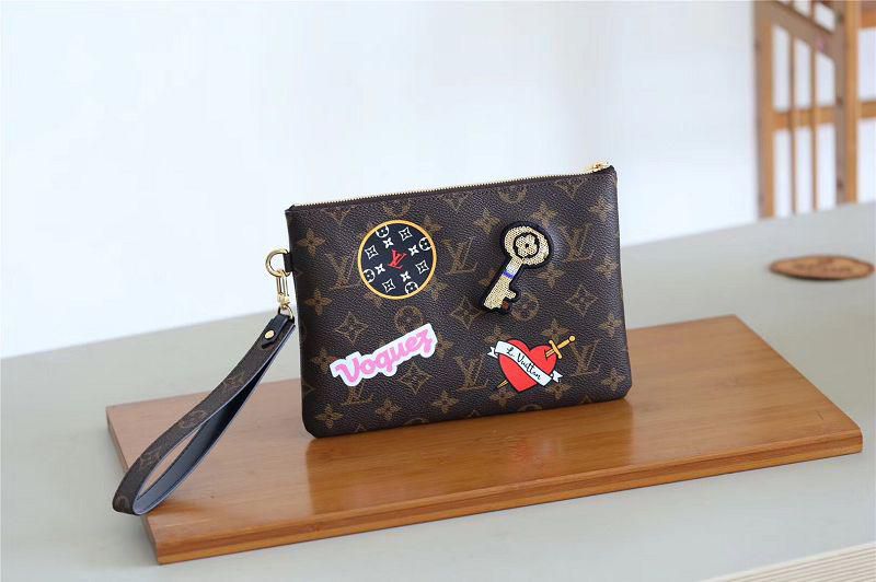 #m63447 l**is V*t*n fall-winter 2018 city pouch-monogram canvas