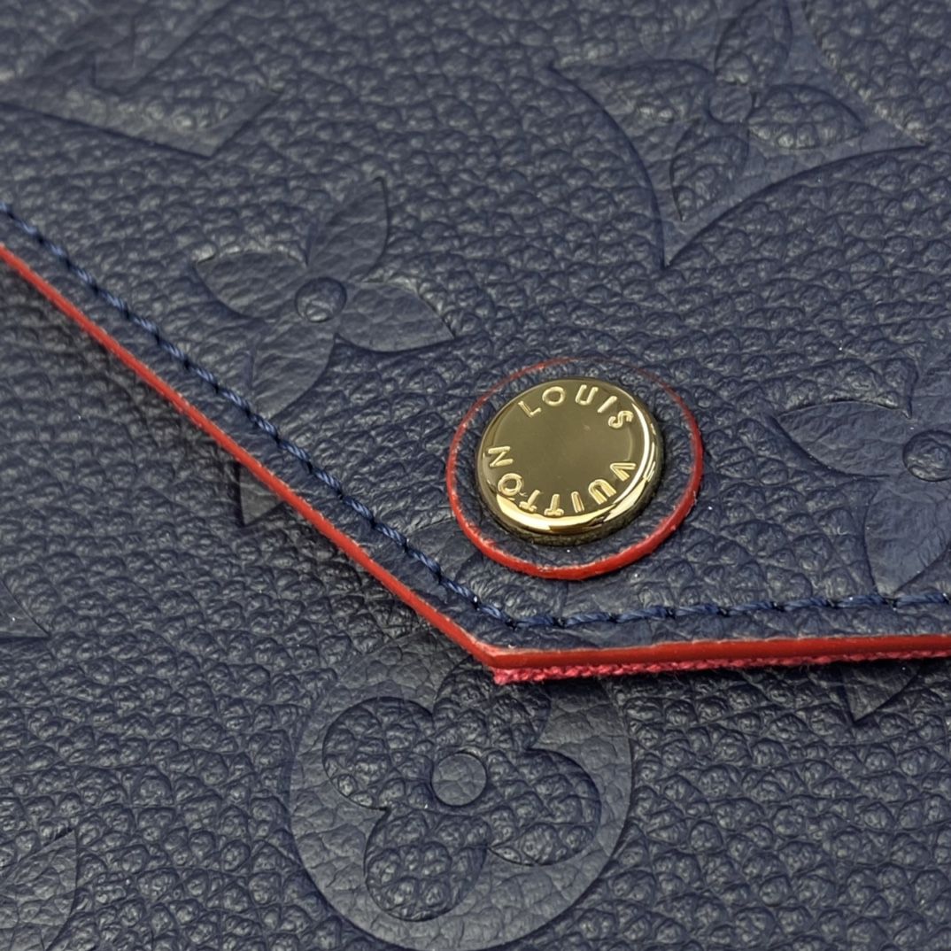 #m64099 l**is V*t*n 2020 félicie pochette-marine rouge
