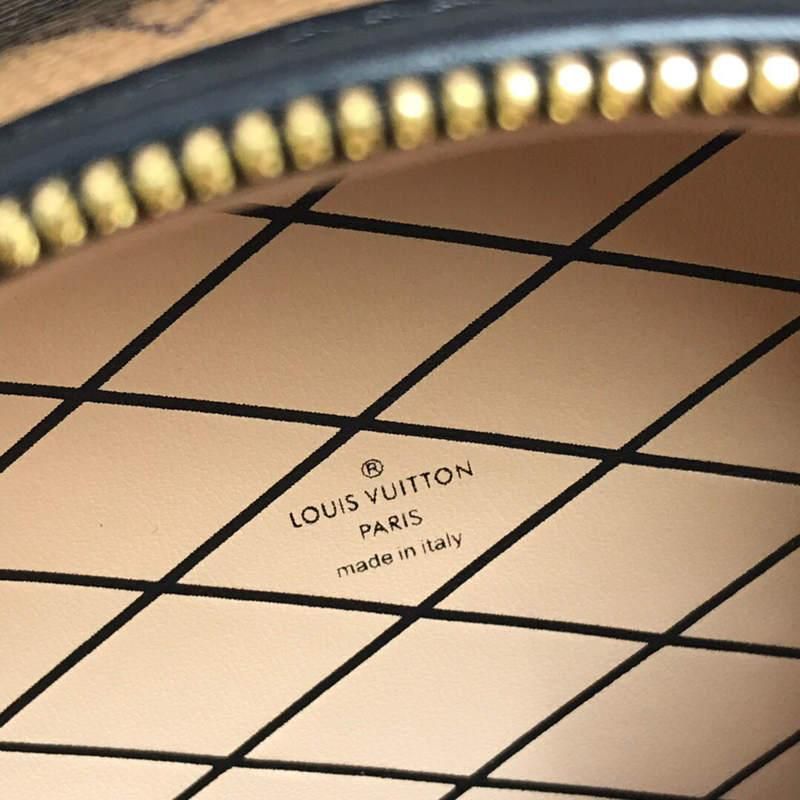 #m68276 l**is V*t*n monogram reverse mini boîte chapeau