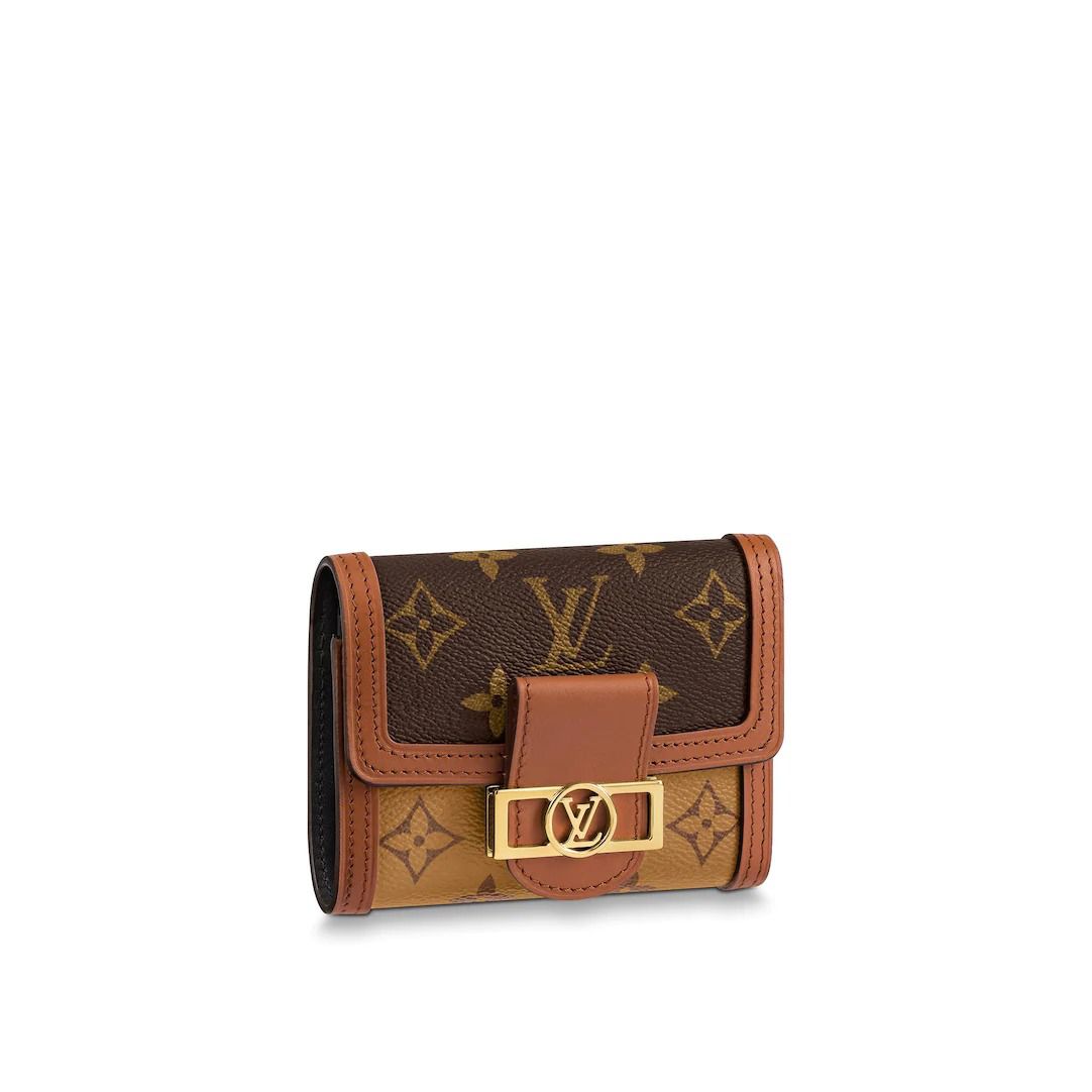 #m68725 l**is V*t*n dauphine compact wallet