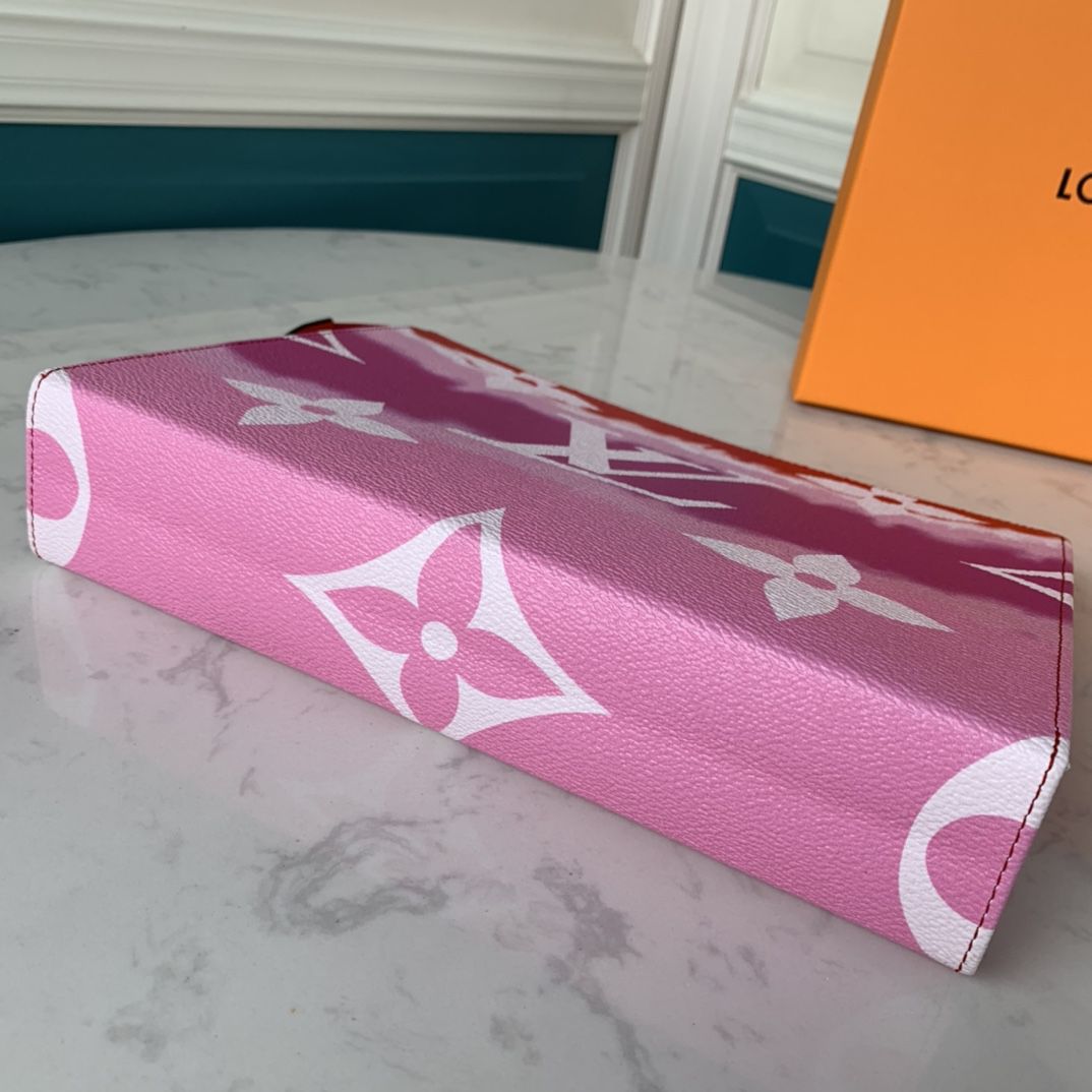 #m69137 l**is V*t*n monogram canvas lv escale poche toilette 26-red