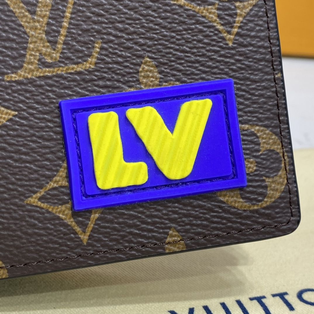 #m80523 l**is V*t*n classic monogram brazza wallet