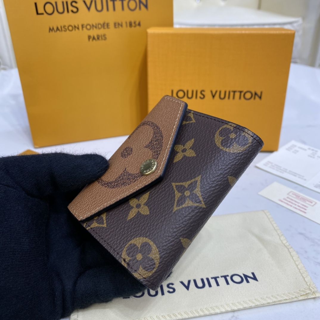 #m80725 l**is V*t*n monogram reverse zoé wallet