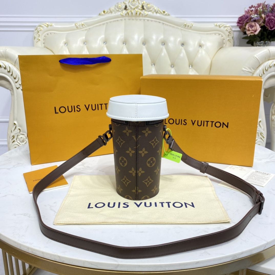 #m80812 l**is V*t*n monogram everyday lv coffee cup pouch