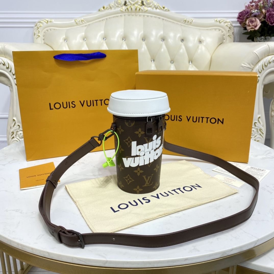 #m80812 l**is V*t*n monogram everyday lv coffee cup pouch