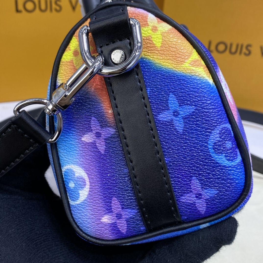 #m80953 l**is V*t*n monogram sunset  keepall xs bag