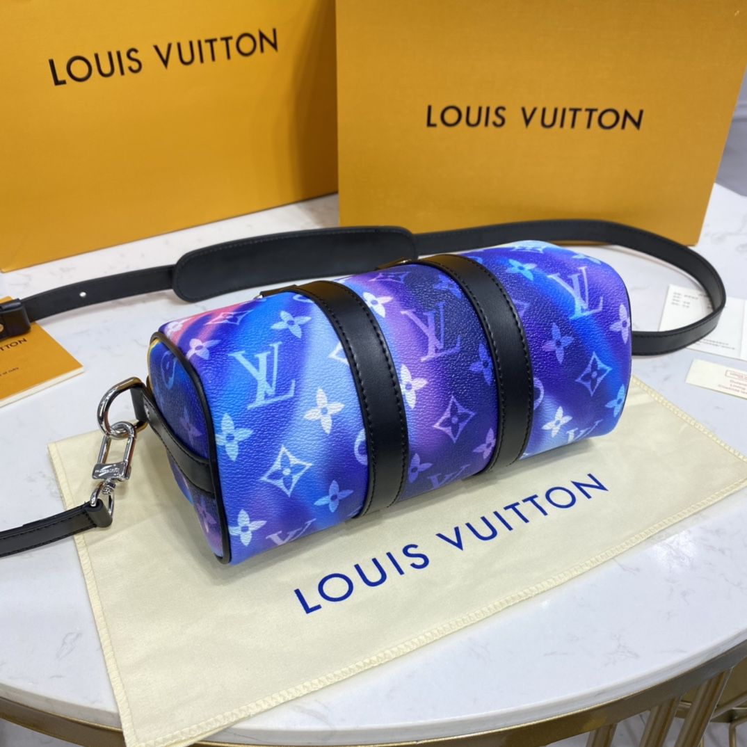 #m80953 l**is V*t*n monogram sunset  keepall xs bag