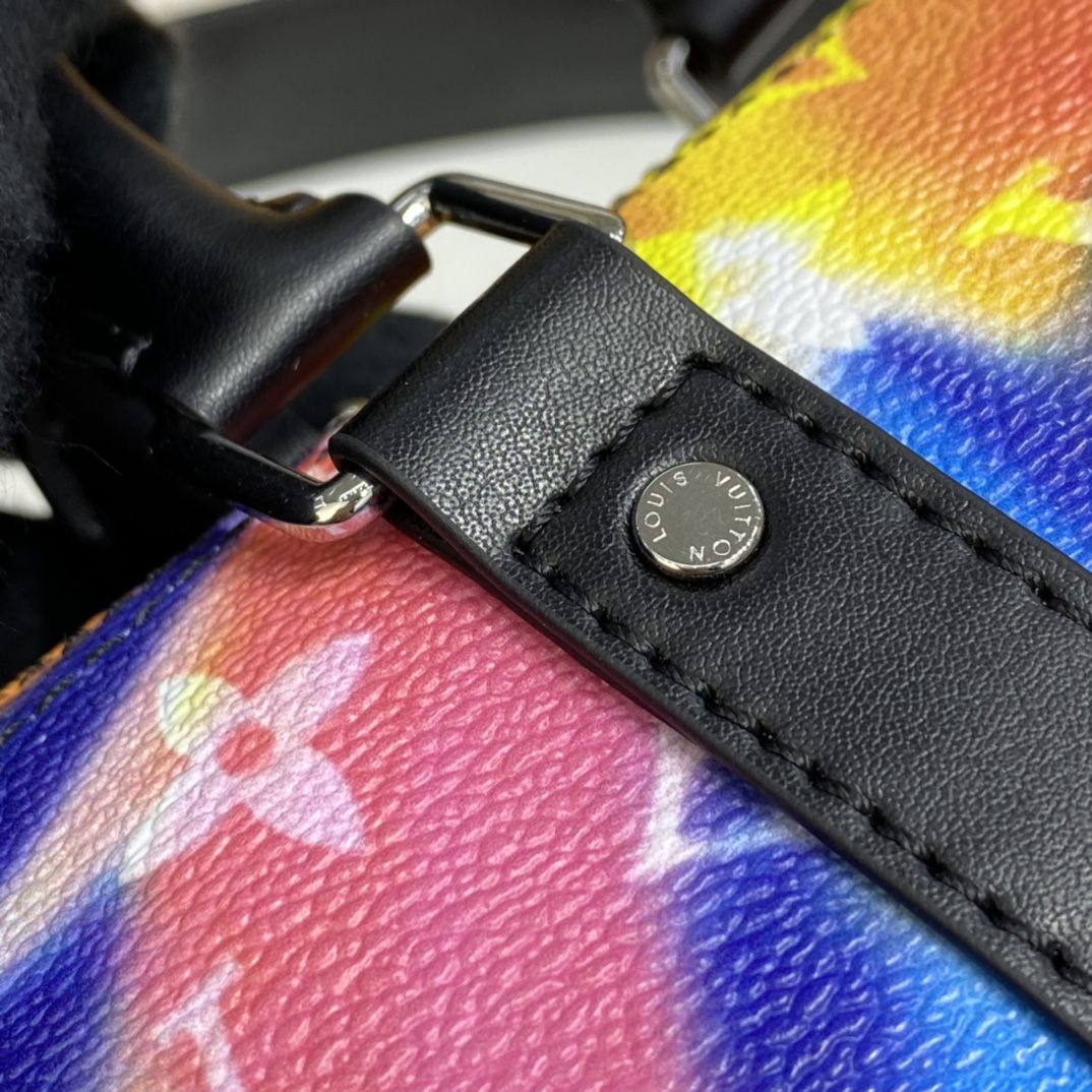 #m80953 l**is V*t*n monogram sunset  keepall xs bag