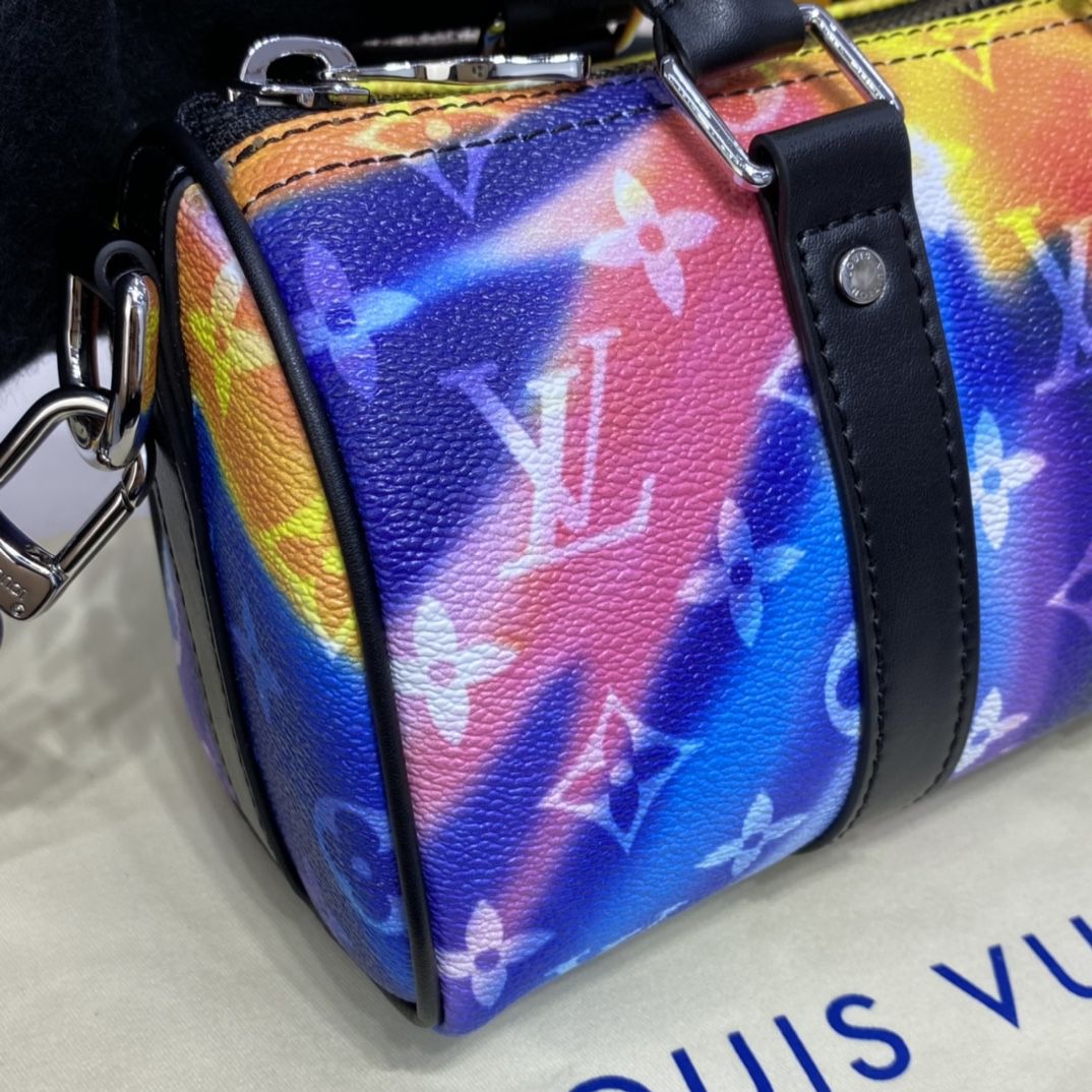 #m80953 l**is V*t*n monogram sunset  keepall xs bag