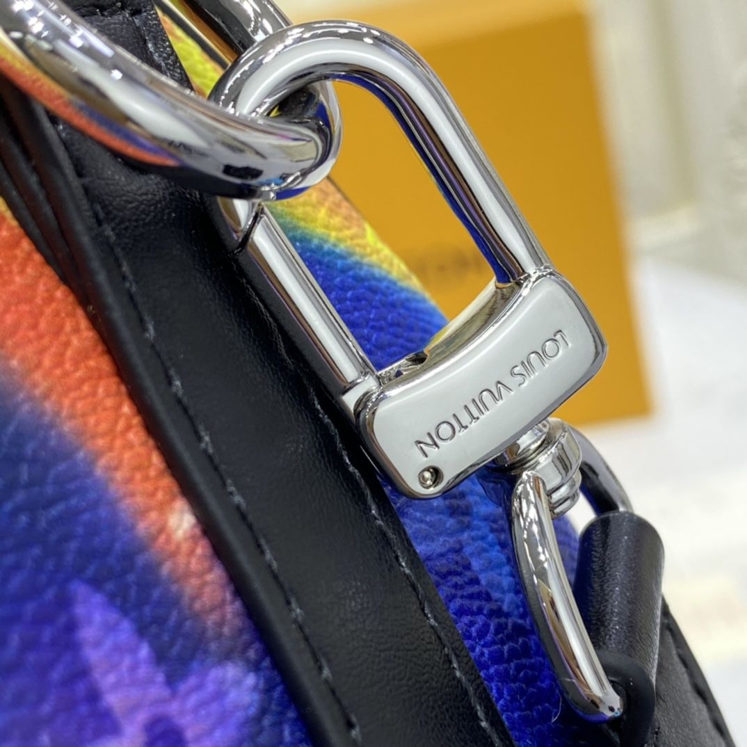 #m80953 l**is V*t*n monogram sunset  keepall xs bag