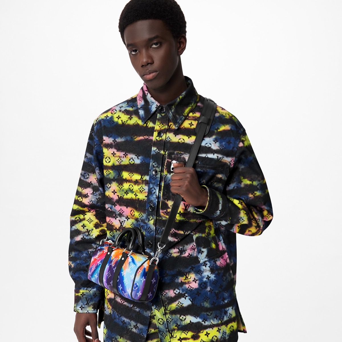 #m80953 l**is V*t*n monogram sunset  keepall xs bag