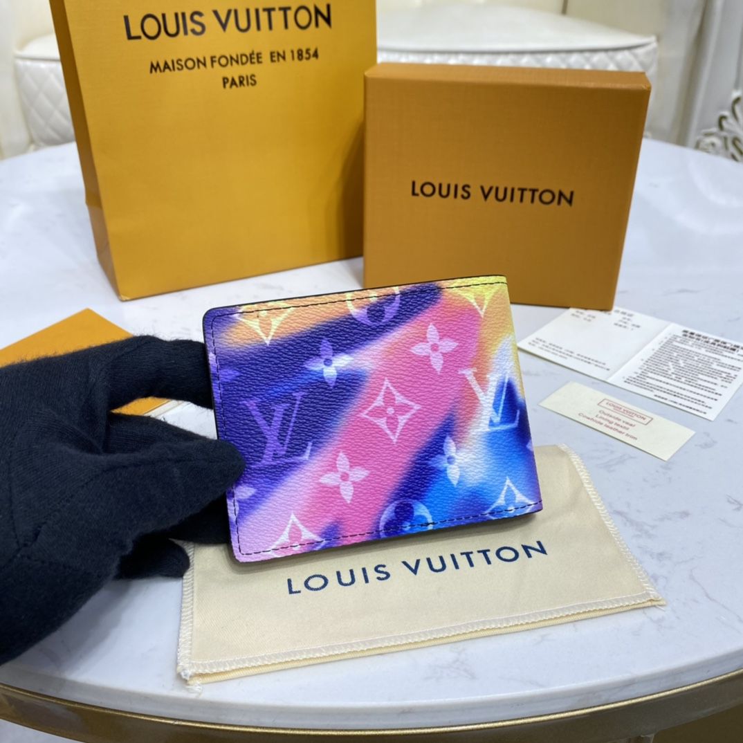 #m80954 l**is V*t*n monogram sunset multiple wallet