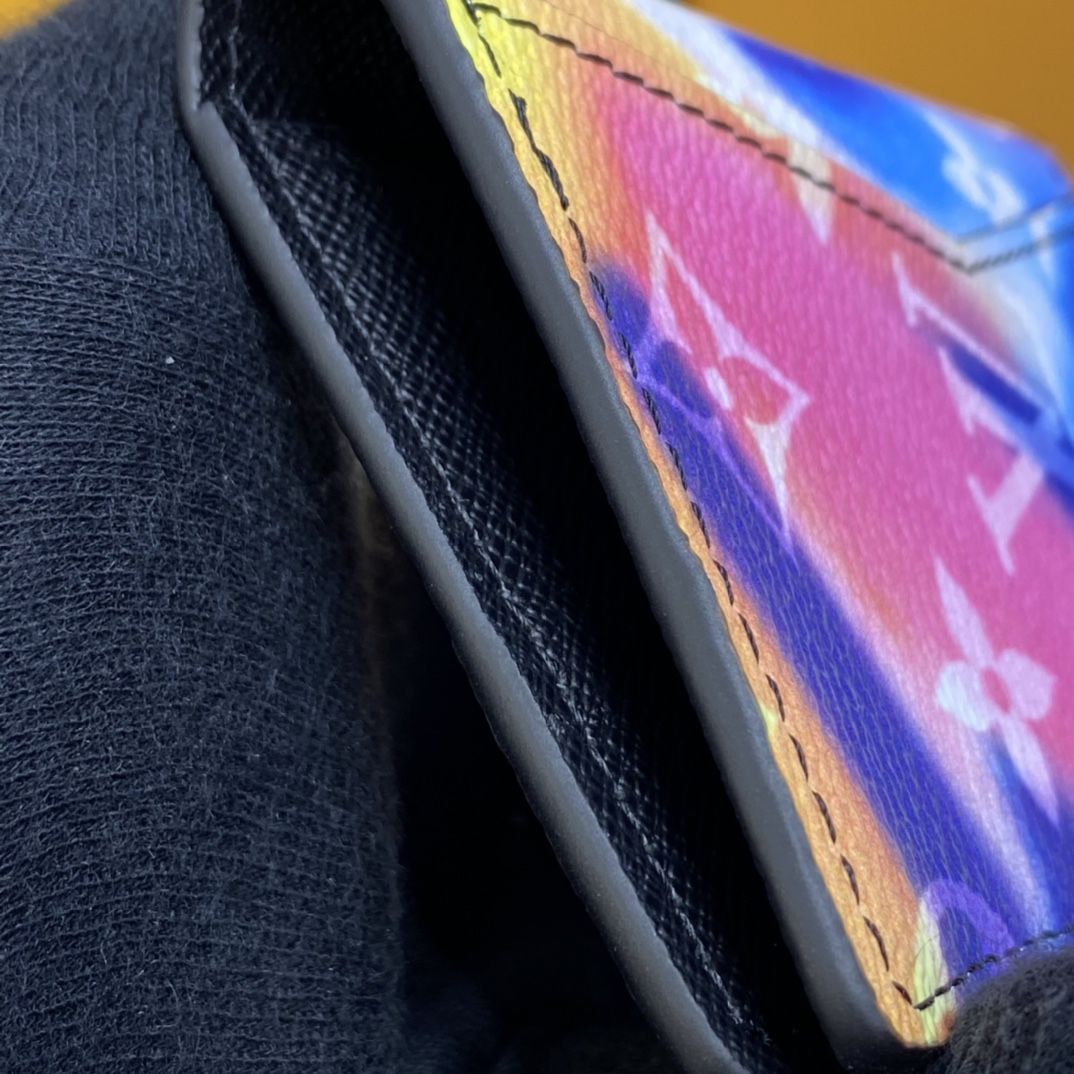 #m80956 l**is V*t*n monogram sunset pocket organizer