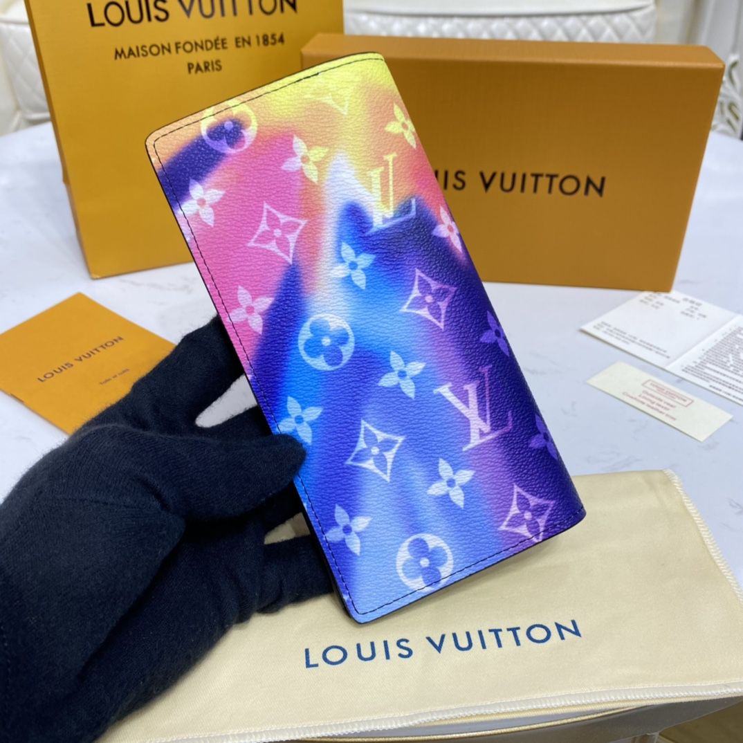 #m80957 l**is V*t*n monogram sunset brazza wallet