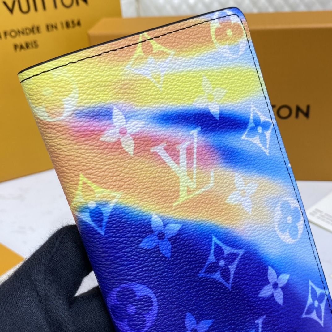 #m80957 l**is V*t*n monogram sunset brazza wallet