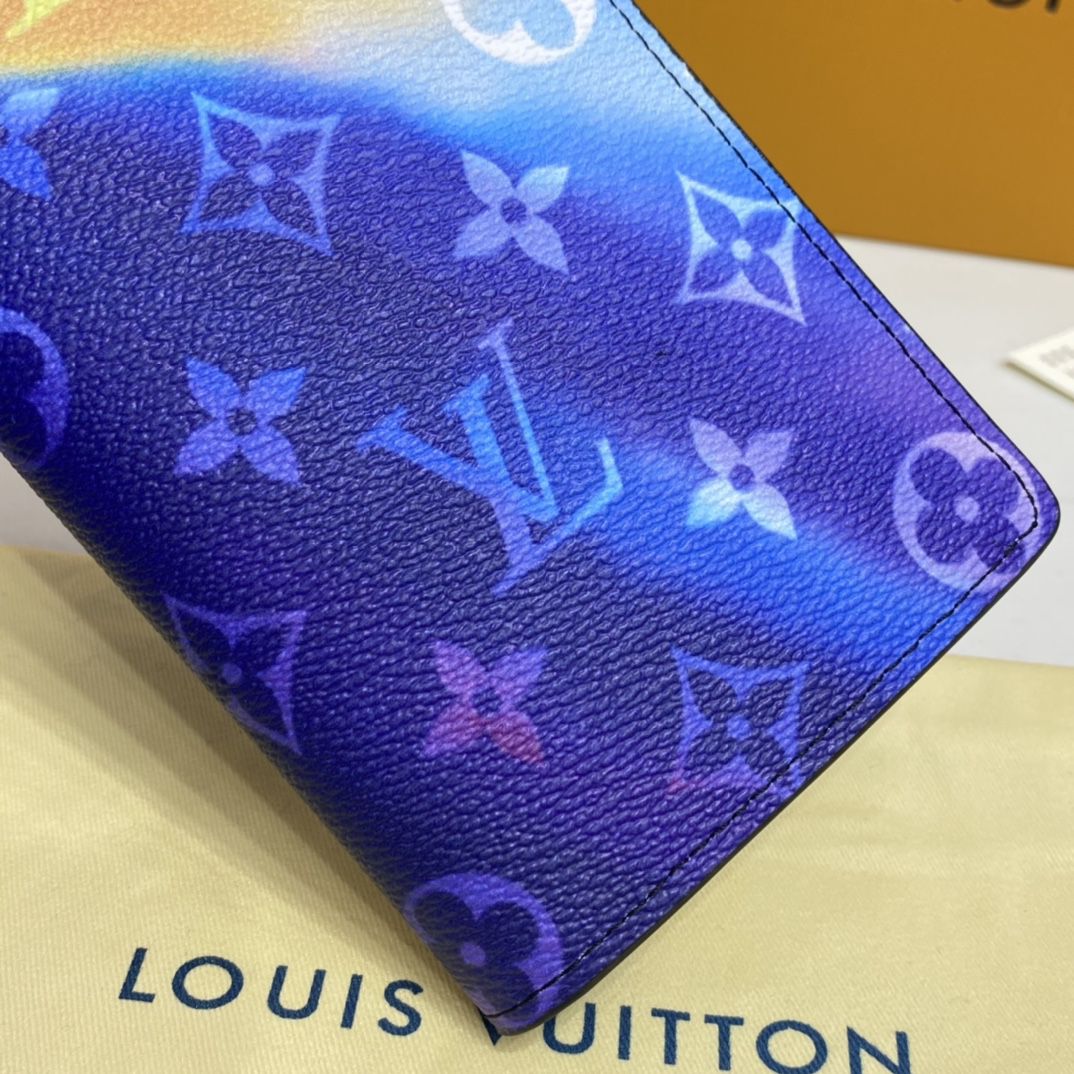 #m80957 l**is V*t*n monogram sunset brazza wallet