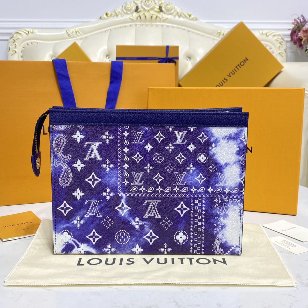 #m81442 l**is V*t*n monogram bandanae pochette voyage