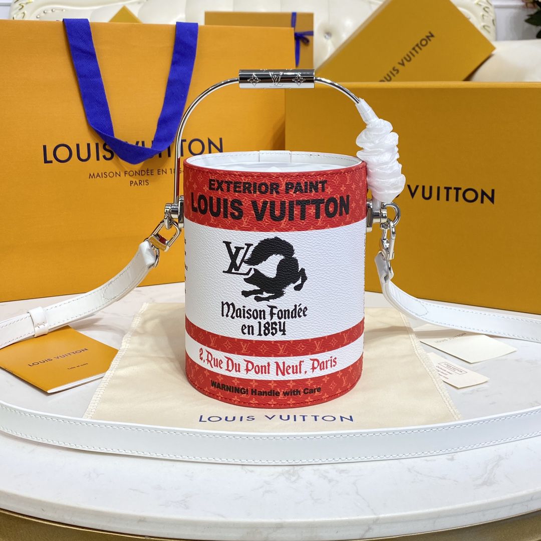 #m81595 l**is V*t*n monogram virgil abloh’s signature palette lv paint can