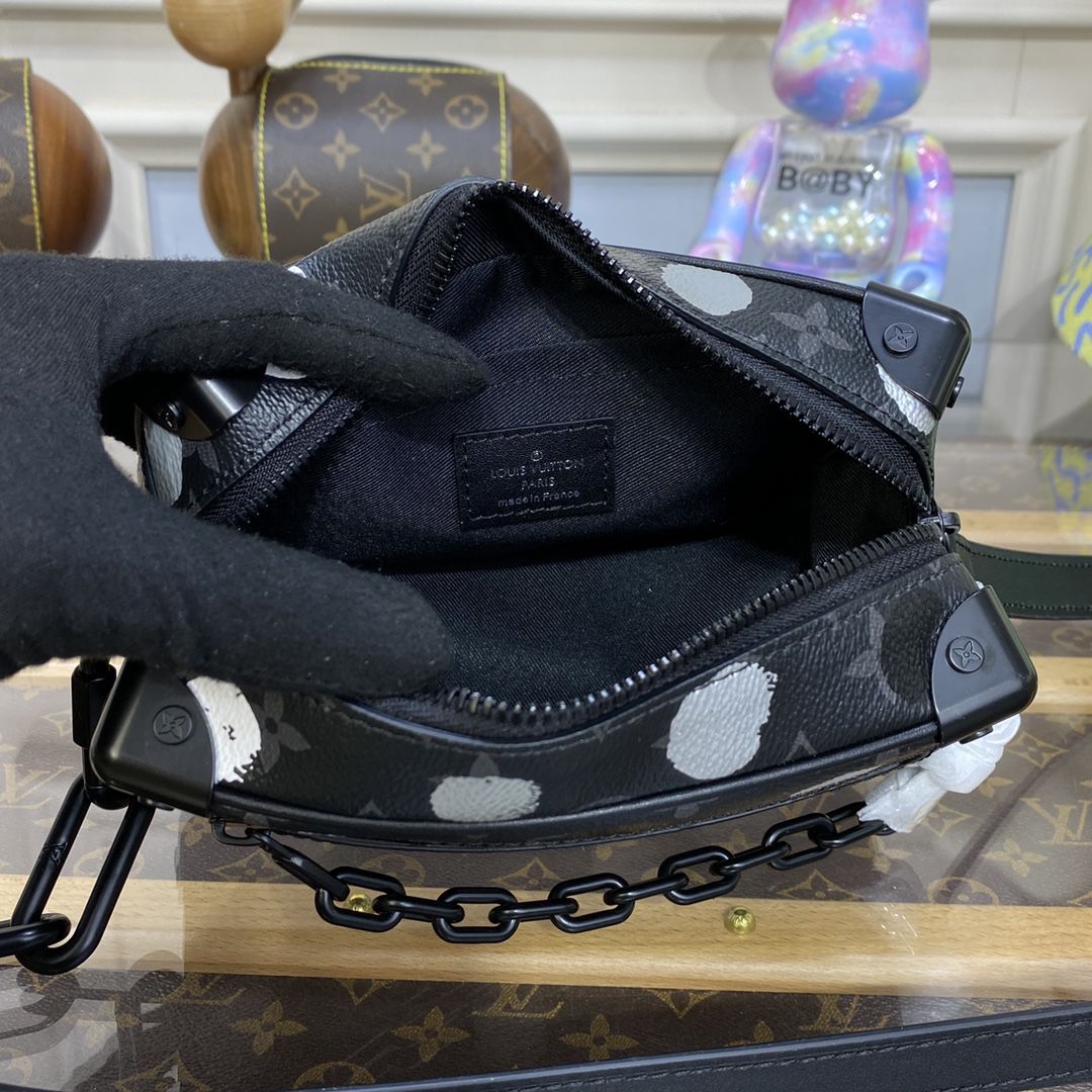 #m81936 l**is V*t*n x yayoi kusama lv x yk mini soft trunk