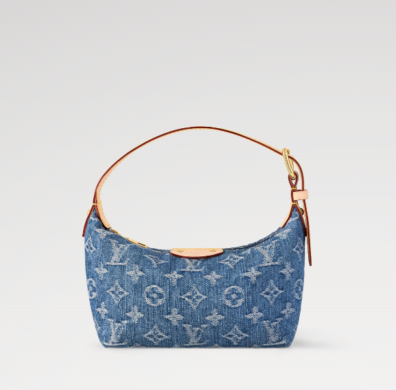 m82949 l**is V*t*n monogram denim hills pochette handbag