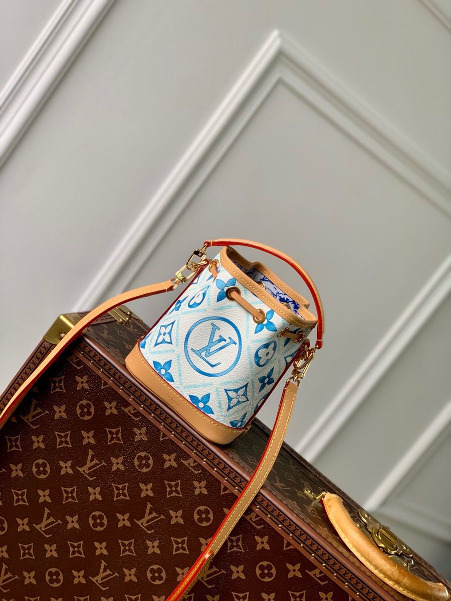 m83620 l**is V*t*n monogram tiles nano noé handbag