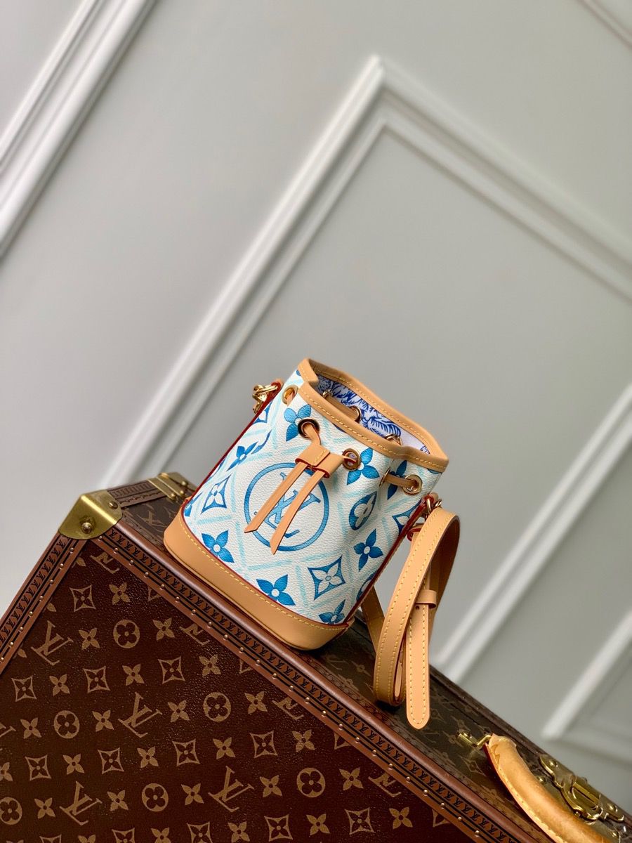 m83620 l**is V*t*n monogram tiles nano noé handbag