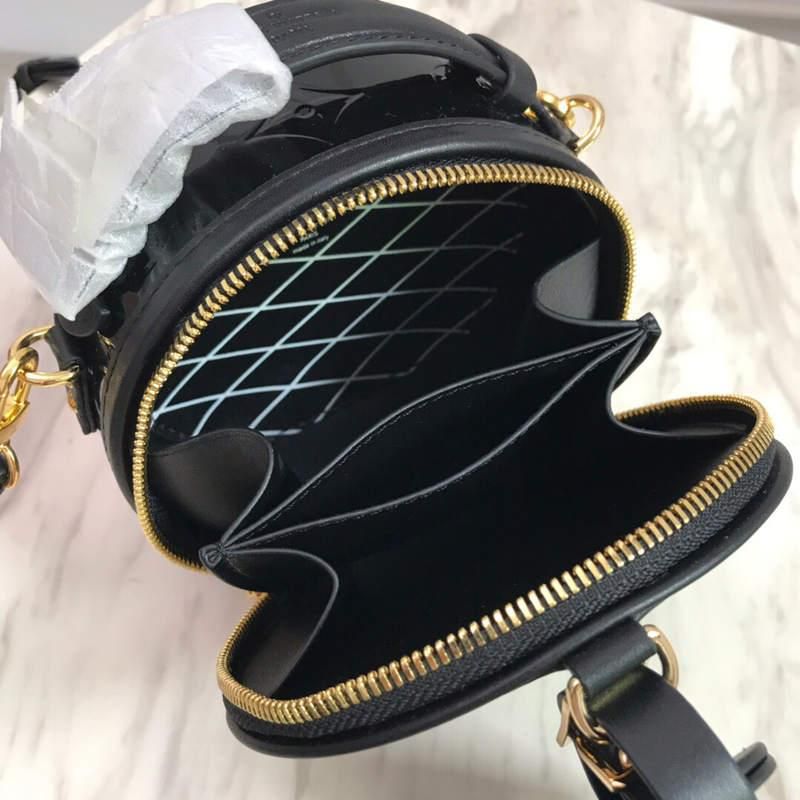 #m90469 l**is V*t*n monogram vernis mini boîte chapeau