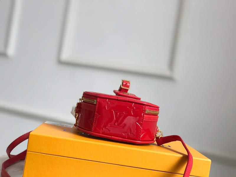 #m90498 l**is V*t*n monogram vernis mini boîte chapeau