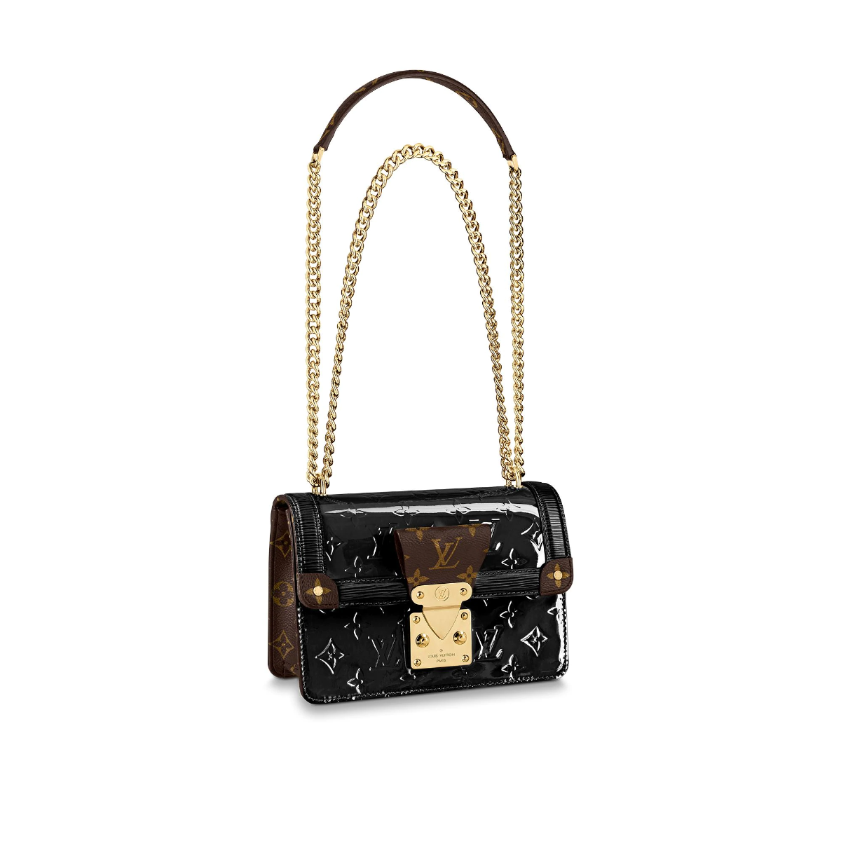 #m90516 l**is V*t*n lv wynwood chain bag-black