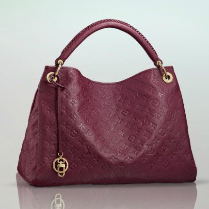 #m43257 l**is V*t*n monogram empreinte artsy mm-burgundy