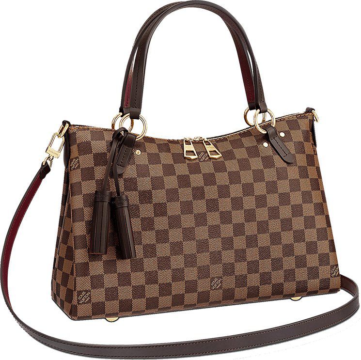 #n40023 l**is V*t*n damier ebene lymington zipped tote