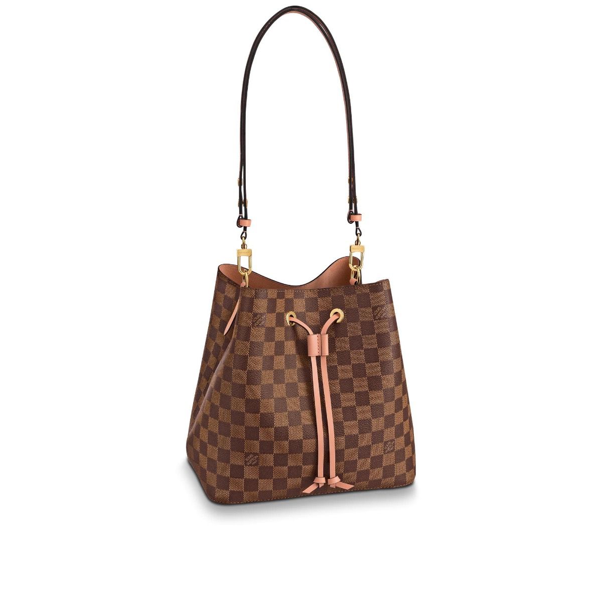 #n40198 l**is V*t*n 2020 damier ebène néonoé-venus pink