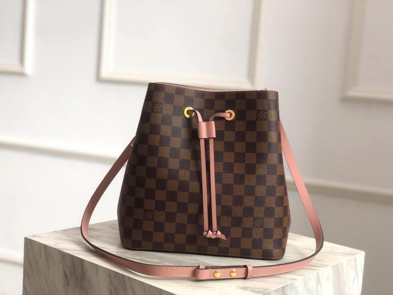 #n40198 l**is V*t*n 2020 damier ebène néonoé-venus pink