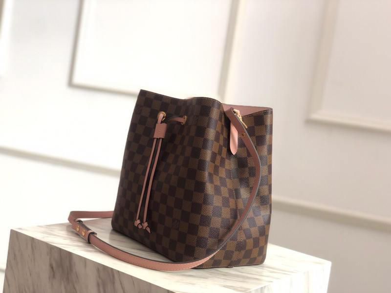#n40198 l**is V*t*n 2020 damier ebène néonoé-venus pink