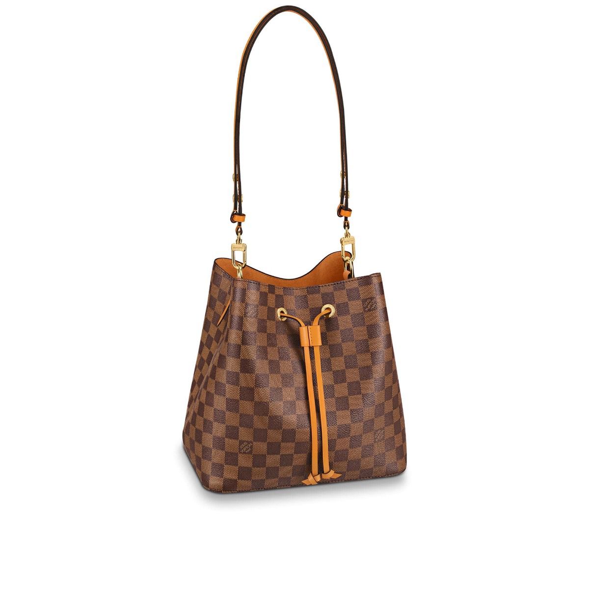 #n40213 l**is V*t*n 2020 damier ebène néonoé-safran yellow