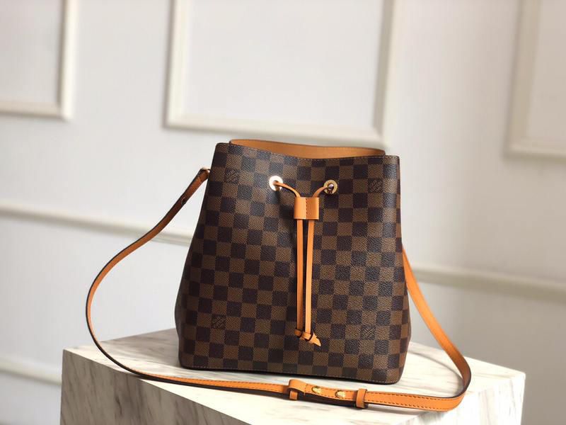 #n40213 l**is V*t*n 2020 damier ebène néonoé-safran yellow