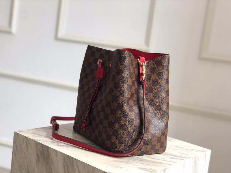 #n40214 l**is V*t*n 2020 damier ebène néonoé-cherry berry
