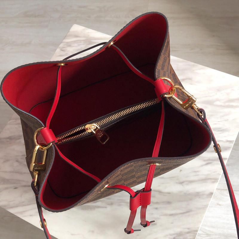 #n40214 l**is V*t*n 2020 damier ebène néonoé-cherry berry
