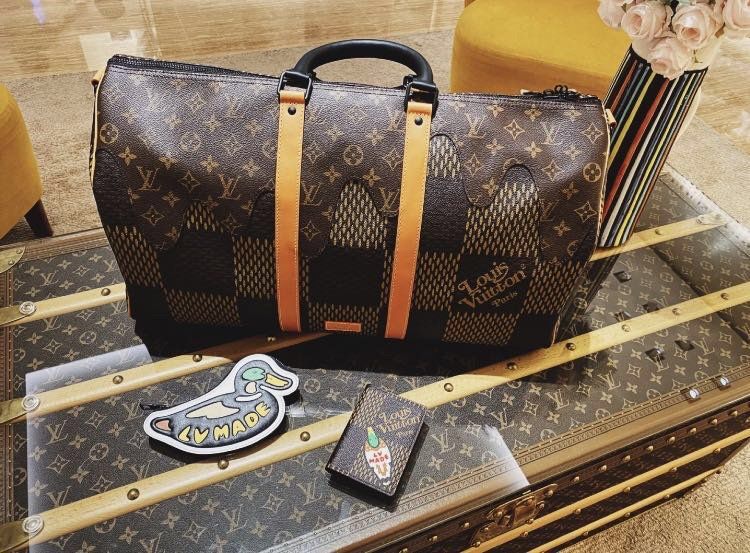 #n40360 l**is V*t*n nigo virgil abloh keepall bandouliere 50