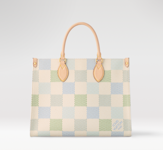 n40518 l**is V*t*n damier giant canvas onthego handbag mm